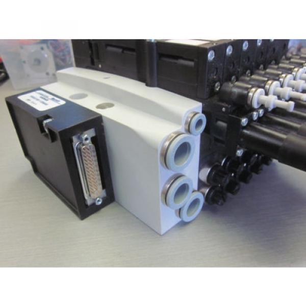 Rexroth Pneumatic valve bank 6 station assembly 0820055602 0820055052 #4 image