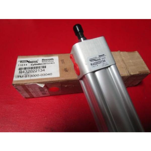 Rexroth TM-813000-03040 1-1/2x4 Task Master Cylinder R432022134 1-1/2&#034; Bore #1 image