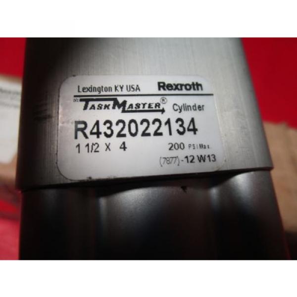 Rexroth TM-813000-03040 1-1/2x4 Task Master Cylinder R432022134 1-1/2&#034; Bore #2 image