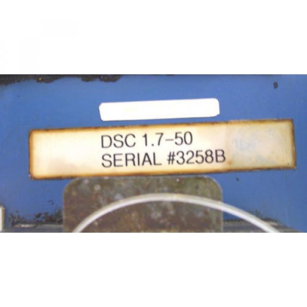 INDRAMAT REXROTH  SERVO CONTROLLER  DSC 1.7-50  DSC1.7-50  60 Day Warranty #5 image