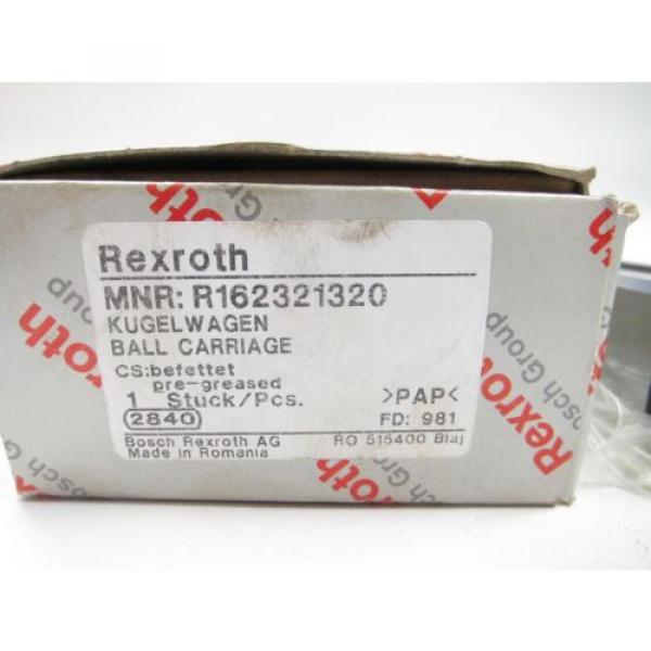 Rexroth R162321320 Ball Carriage Linear Runner Block  #2 image