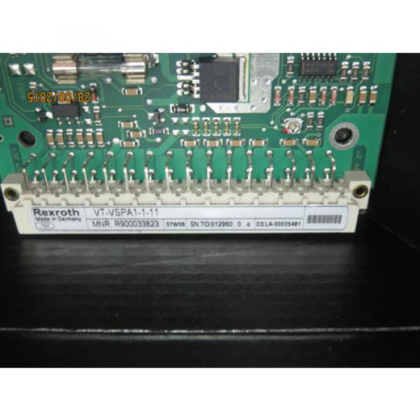 Rexroth Electrical Amplifier VT-VSPA1-1-11 #4 image