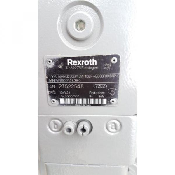 Rexroth Hydraulic Piston Pump AA4VG250EP4DMT1/32R-NSD60F001DRPS / R902148350 #2 image