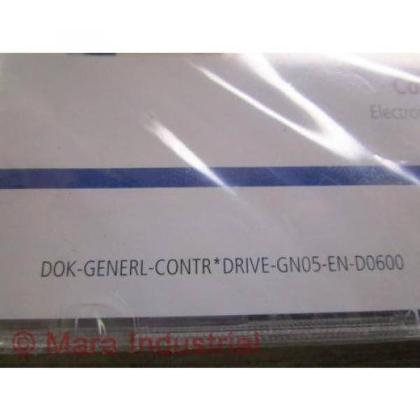 Rexroth Indramat GN05-EN-D0600 Control &amp; Drive Systems Software #4 image