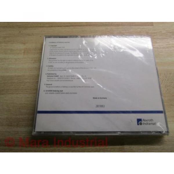 Rexroth Indramat GN05-EN-D0600 Control &amp; Drive Systems Software #5 image
