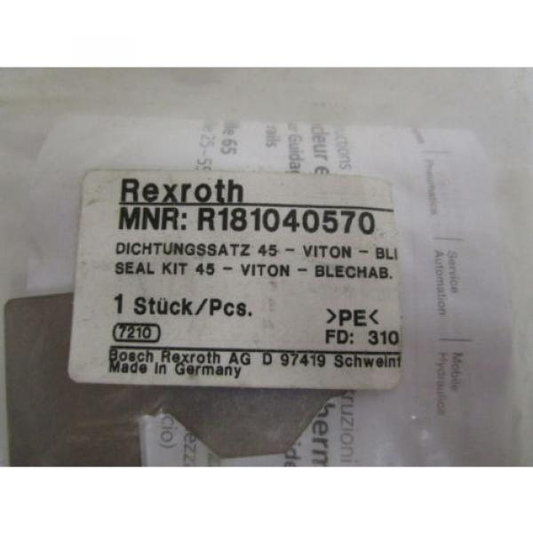 REXROTH SEAL KIT R181040570  IN BAG #2 image