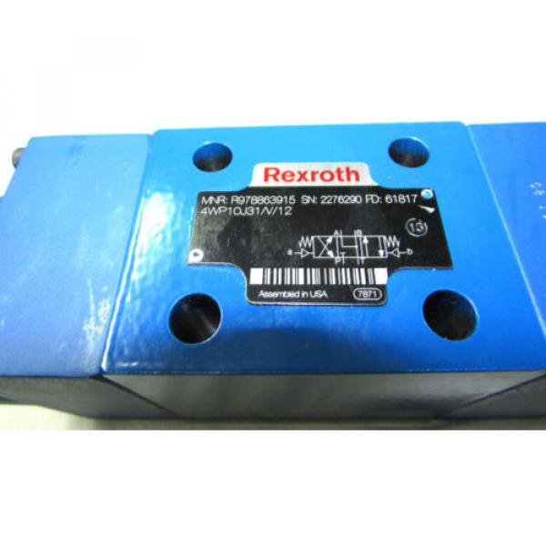Rexroth R978863915 Directional Control Valve 1/2&#034; Port Size #5 image